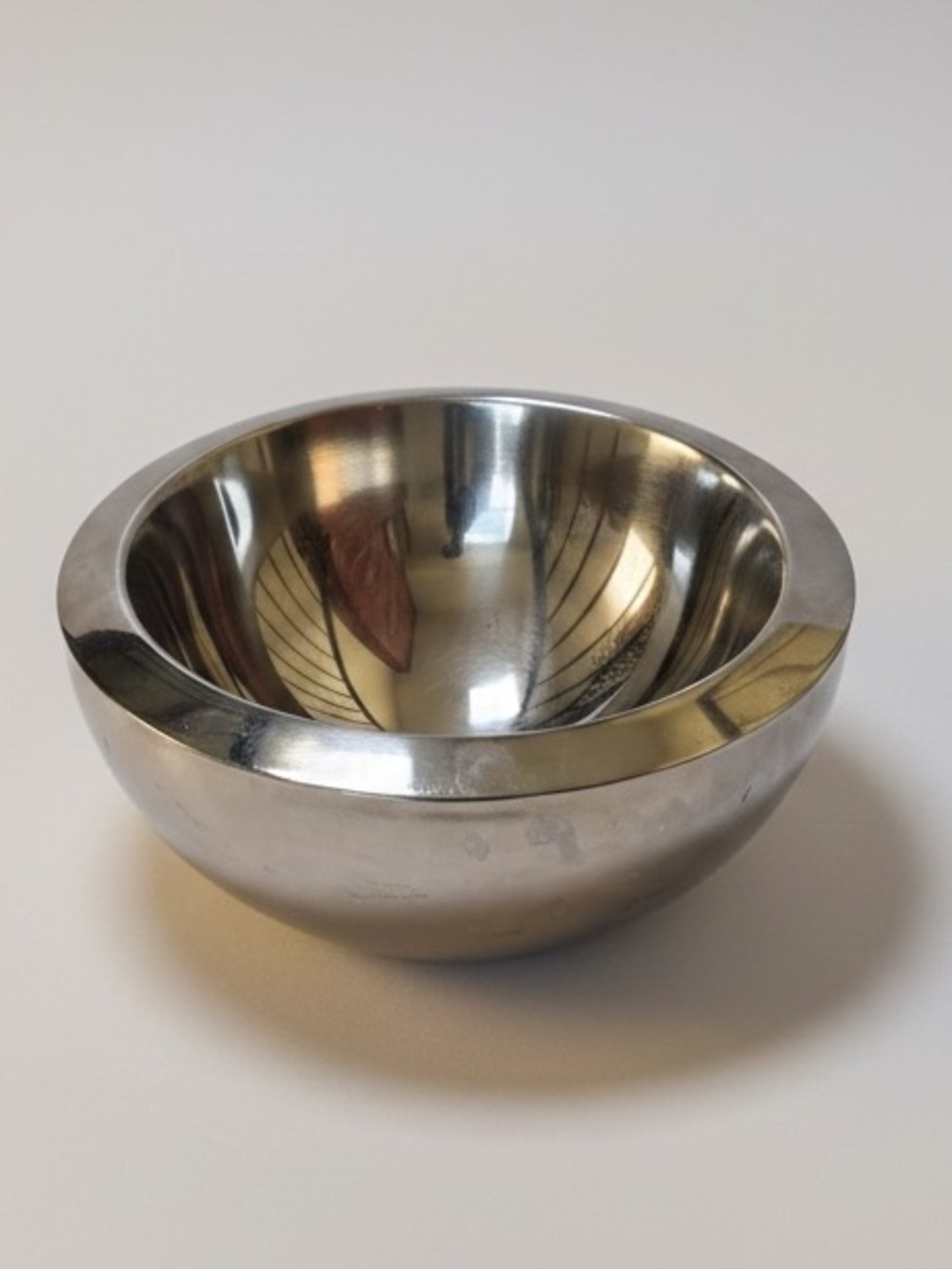 Modern Minimalist Stainless Steel Large Decor Serving Bowl Vase Fruit Kitchen
